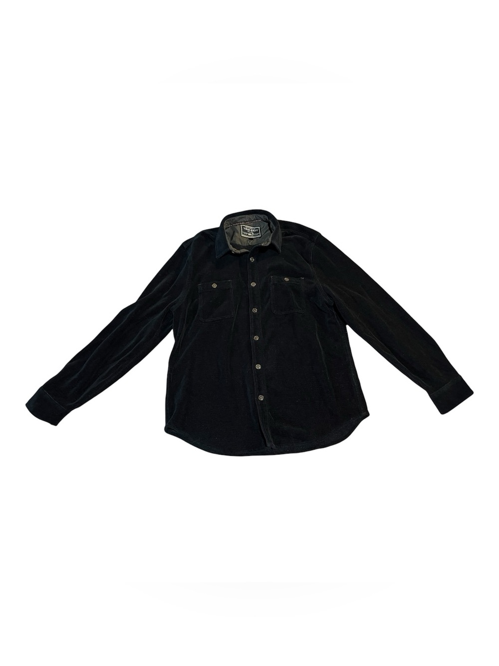 True Grit Black Quilted Jacket with Sherpa Lining
